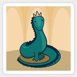 King of Snakes - Throne Room Sticker